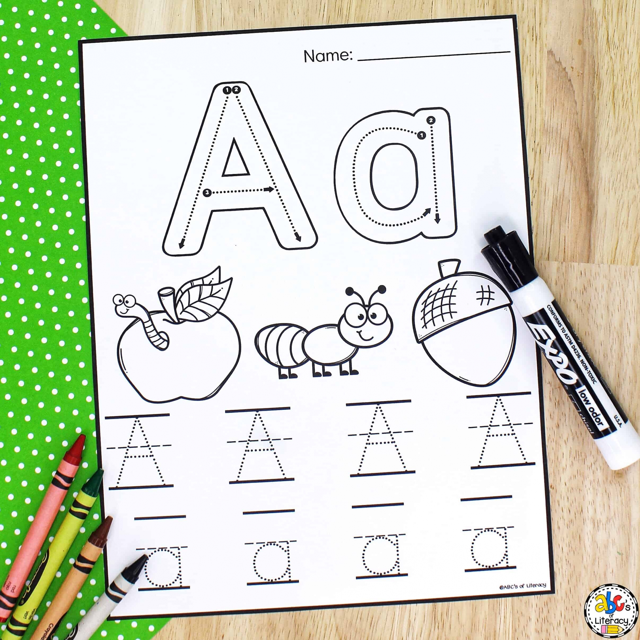 Letter Tracing Worksheets: Free Printable Preschool Worksheets - FREE Printables - Free Printable Preschool Worksheets Tracing Letters