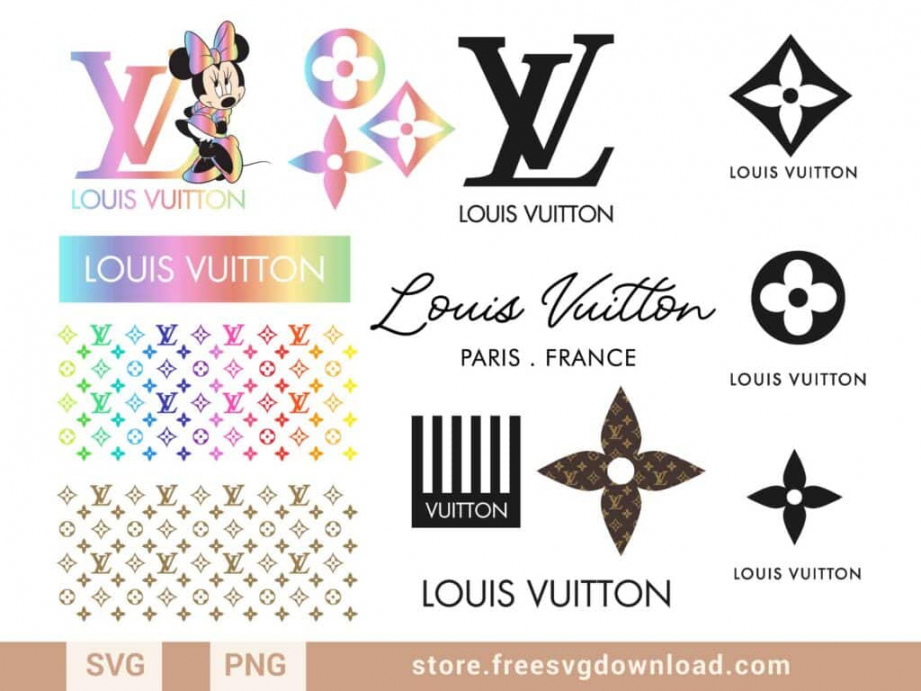 Louis Vuitton SVG & PNG Download - Free SVG Download - Fashion SVG - FREE Printables - Printable Louis Vuitton Svg Free
