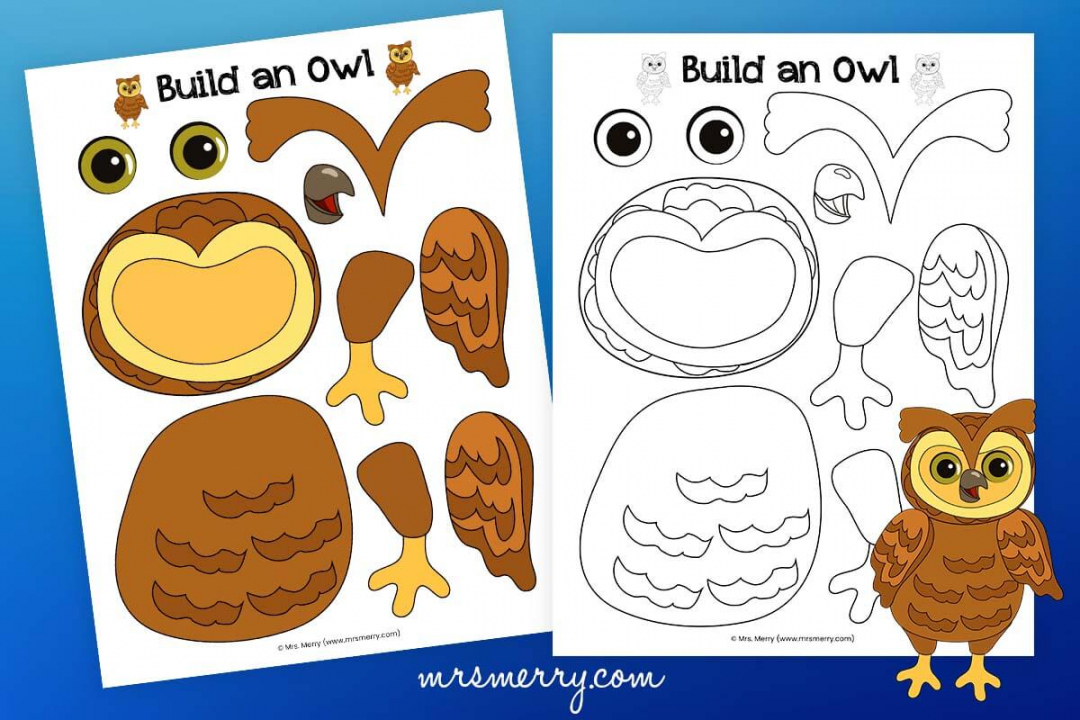 Make an Owl Craft  Owl Template Printable  Mrs - Owl Template Free Printable