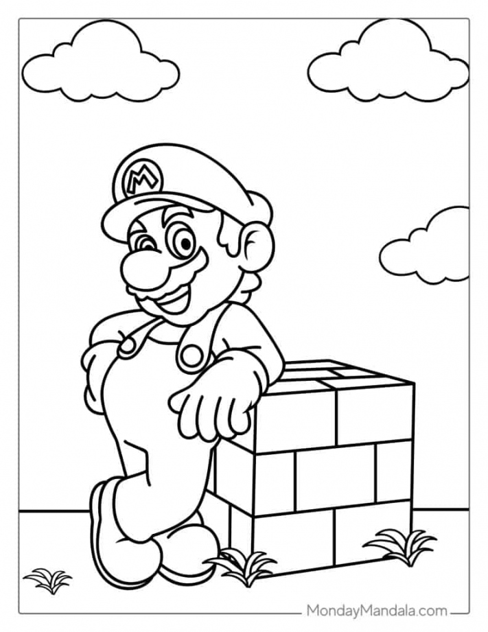 Free Printable Mario Coloring Pages - FREE Printable HQ