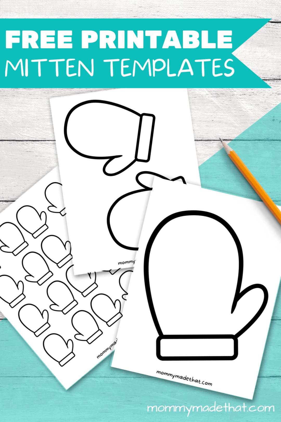 Mitten Templates (Tons of Fun Free Printables) - FREE Printables - Free Printable Printable Mitten Pattern