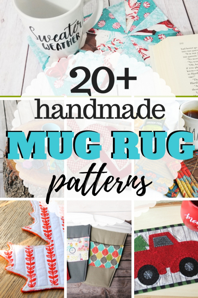 + Mug Rug and Coaster Sewing Patterns  Sew Simple Home - FREE Printables - Printable Free Mug Rug Patterns
