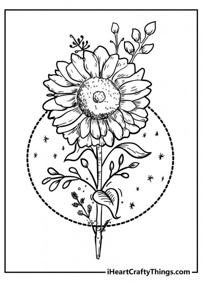 New Beautiful Flower Coloring Pages - % Unique () - FREE Printables - Free Printable Coloring Pages Flowers