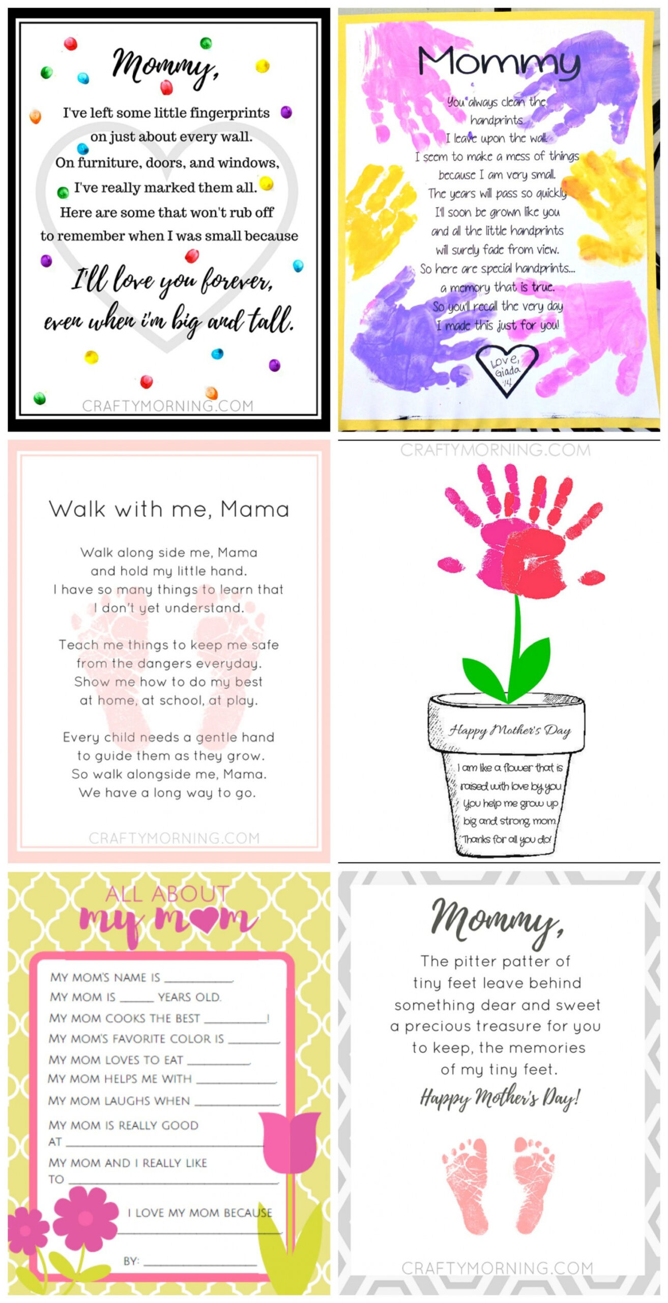 Pin on Crafty Morning Blog ❤ - FREE Printables - Free Printable Mothers Day Poems