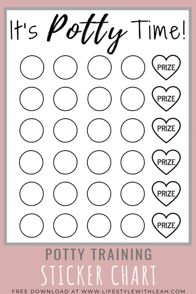 Pin on Family Life - FREE Printables - Potty Training Chart Printable Free