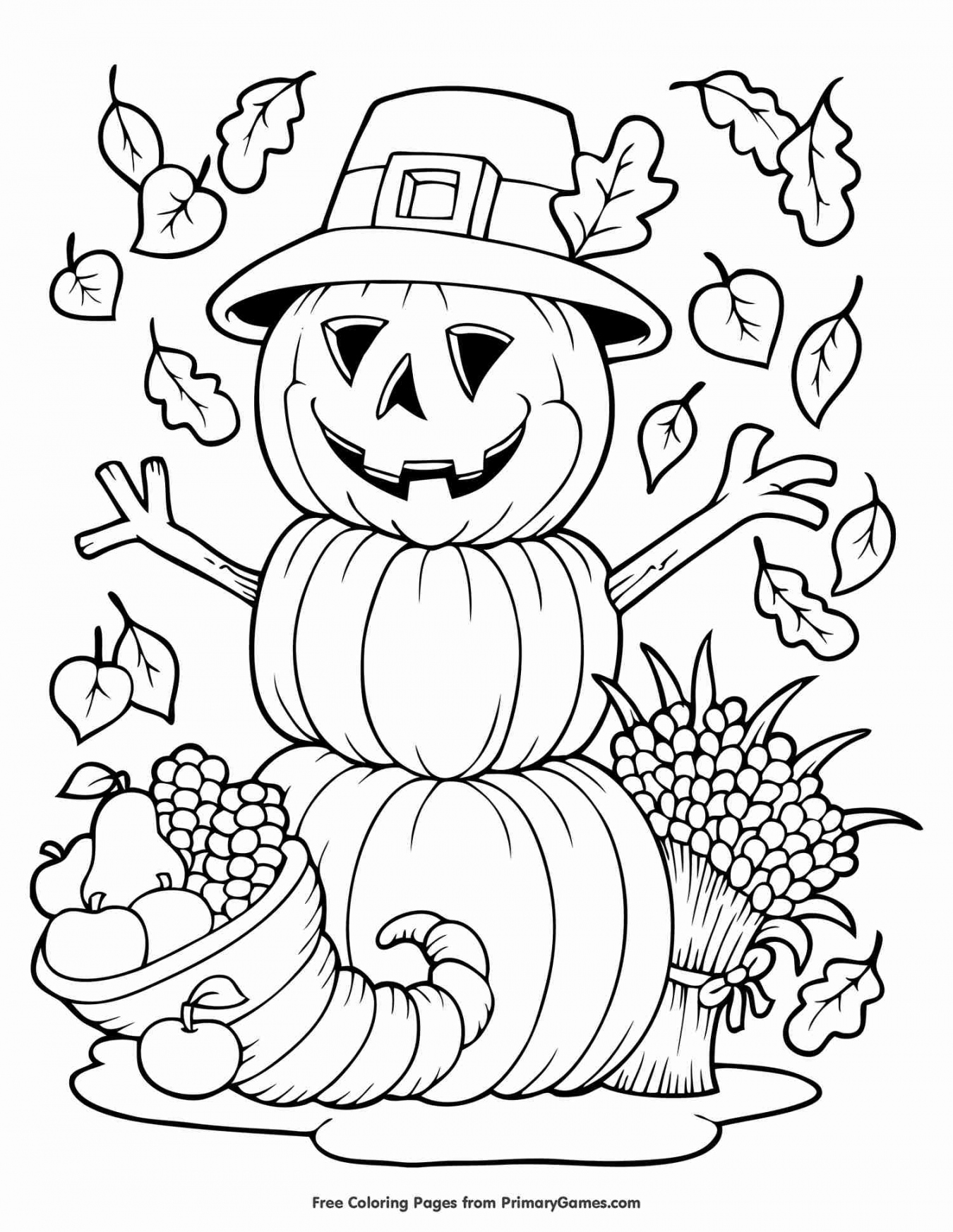 Places to Find Free Autumn and Fall Coloring Pages - FREE Printables - Free Fall Printable Coloring Pages