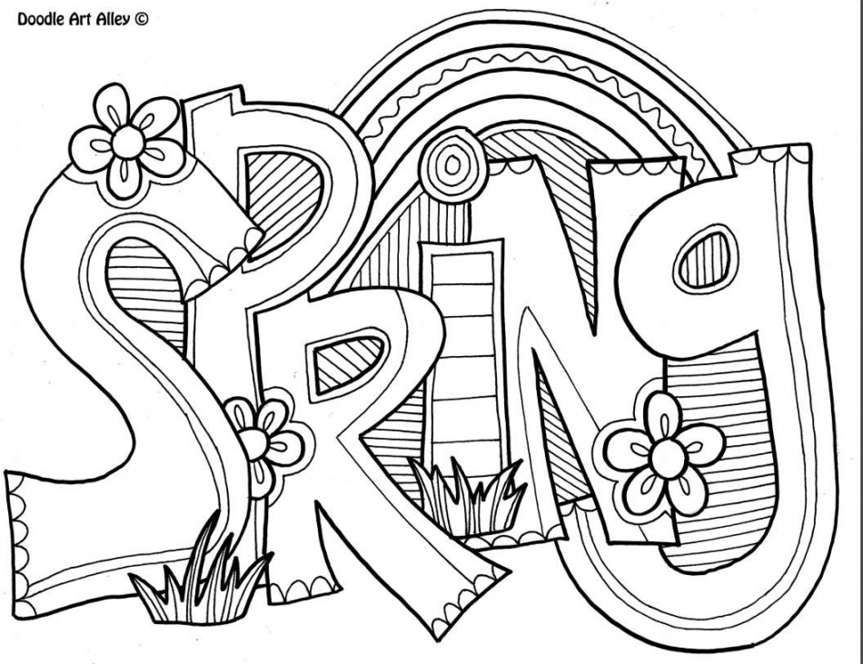 Places to Find Free, Printable Spring Coloring Pages - FREE Printables - Spring Coloring Pages Free Printable