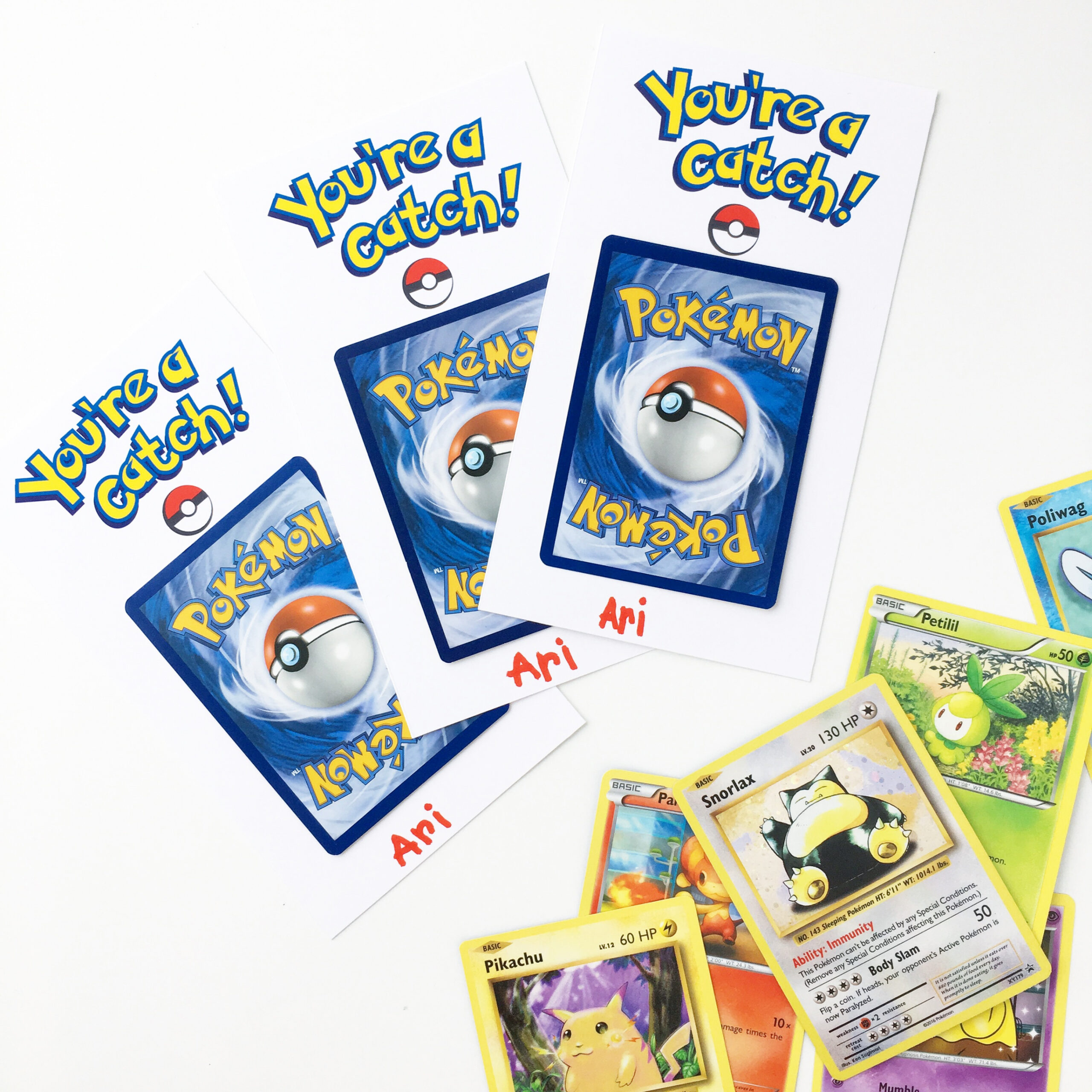POKÉMON VALENTINES – FREE PRINTABLE - FREE Printables - Free Printable Pokemon Cards