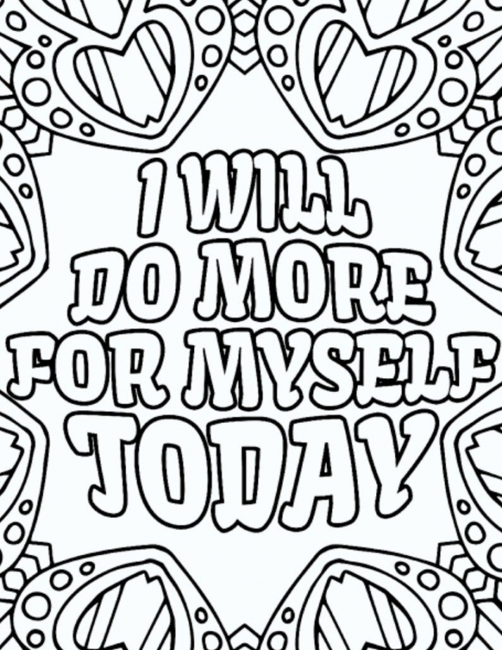 Positive Affirmation Coloring Book All Ages Printable - Etsy  - FREE Printables - Free Printable Positive Affirmation Coloring Pages