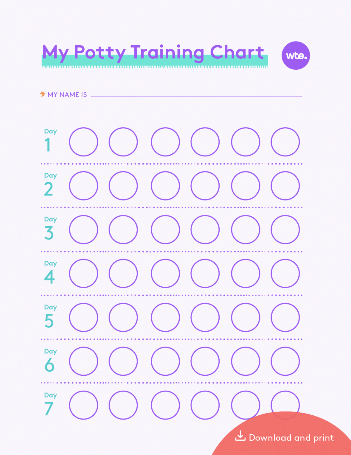 Potty Training Charts: What They Are & How They Work to Help Potty  - FREE Printables - Free Printable Potty Training Charts