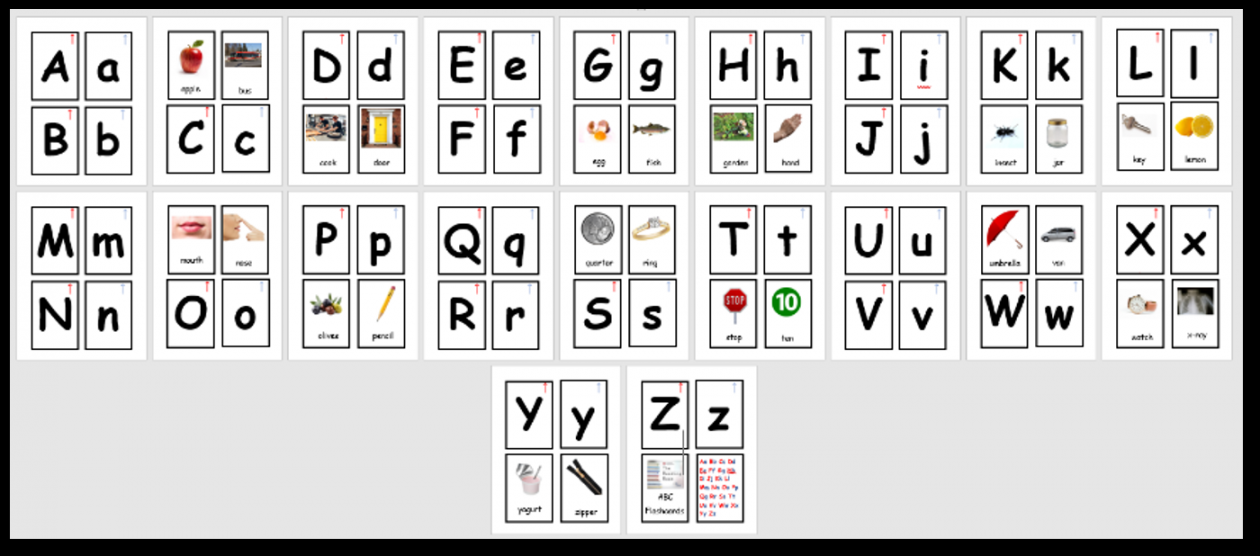 Printable Alphabet Flashcards and Activities – Literacy Centre of  - FREE Printables - Free Printable Alphabet Flash Cards Upper And Lower Case