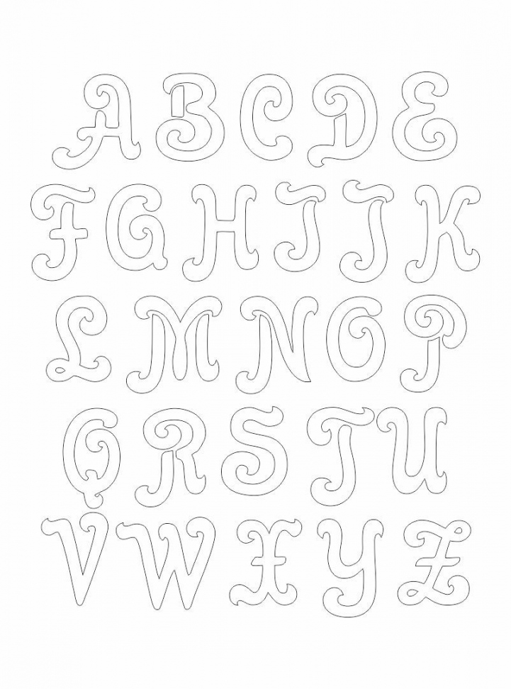 Printable+Alphabet+Letter+Stencils  Letter stencils printables  - FREE Printables - Free Printable Stencils Letters