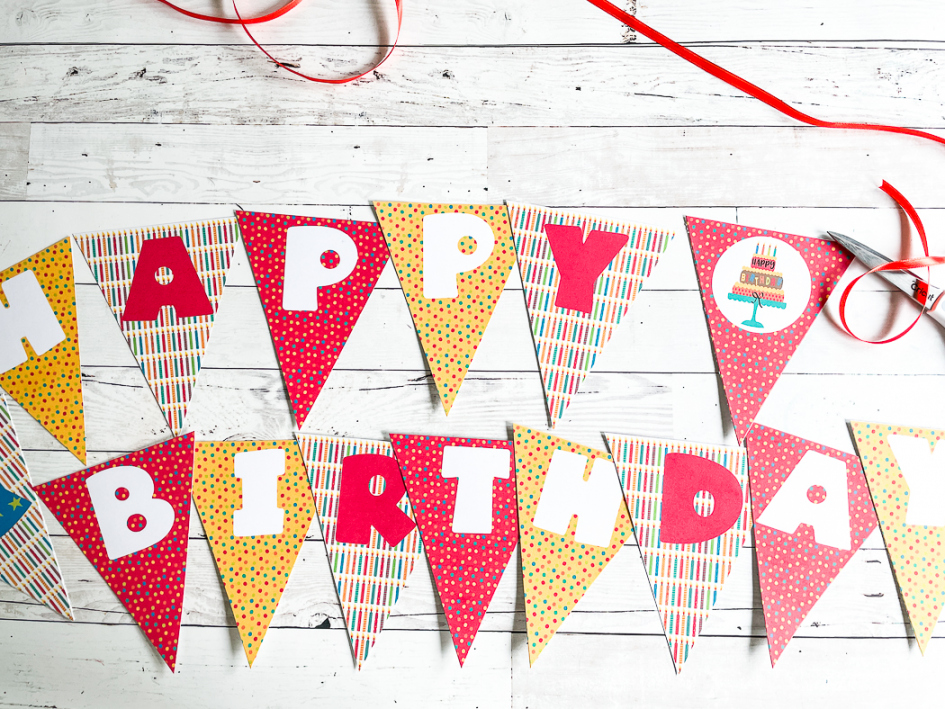 Printable Birthday Banner - FREE Printables - Free Printable Happy Birthday Banner