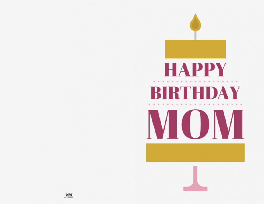 Printable Birthday Cards -  FREE Birthday Cards  Printabulls - FREE Printables - Free Printable Birthday Cards For Mom