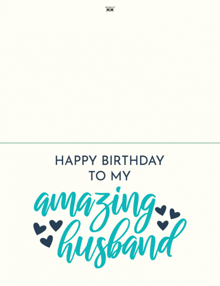 Free Printable Birthday Cards For Husband - FREE Printable HQ