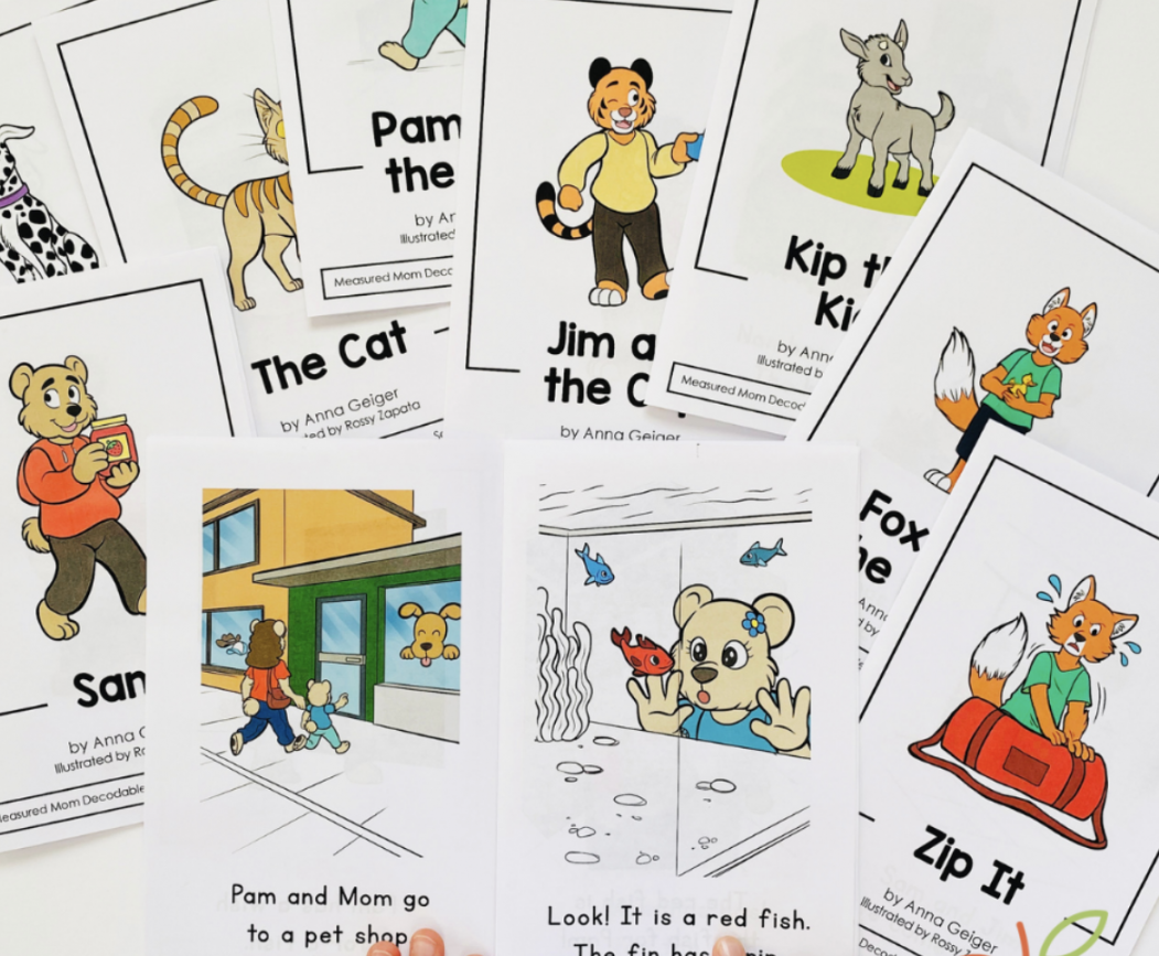 Printable Books Archives - The Measured Mom - FREE Printables - Free Printable Phonics Books