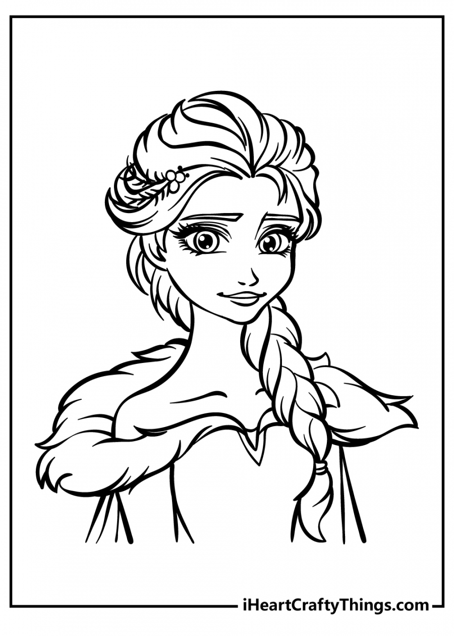 Printable Frozen Coloring Pages (Updated ) - FREE Printables - Free Printable Coloring Pages Frozen