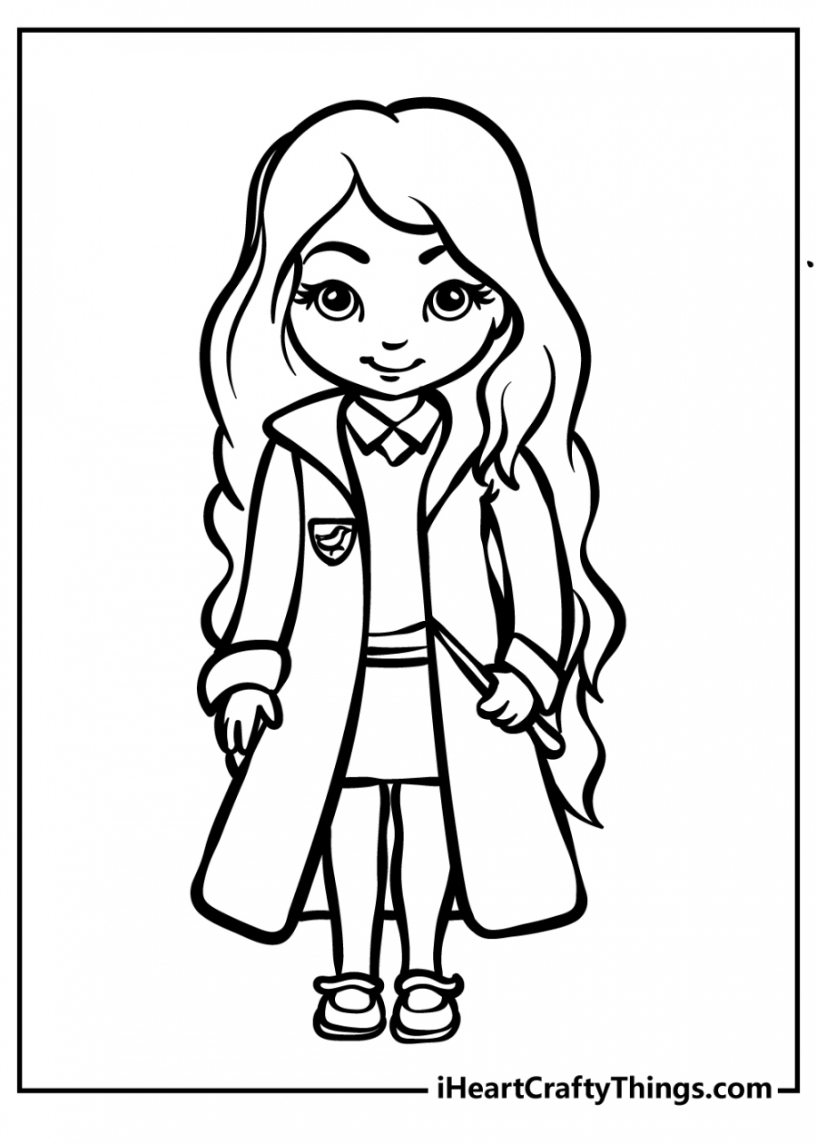 Printable Harry Potter Coloring Pages (Updated ) - FREE Printables - Free Printable Harry Potter Coloring Pages