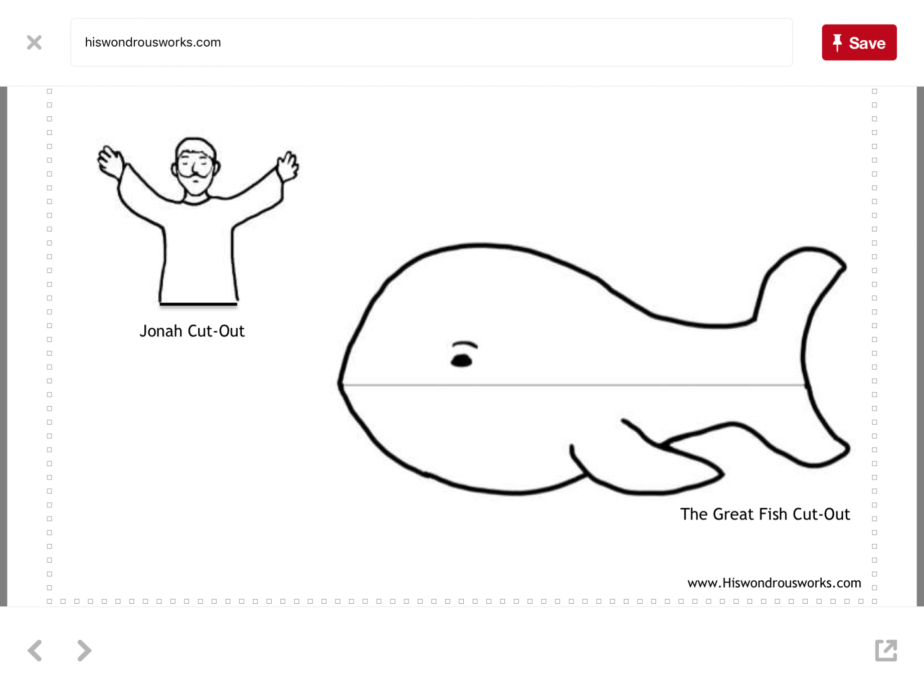 Printable Jonah And The Whale Craft - Printable Word Searches - FREE Printables - Free Printable Jonah And The Whale Craft Template