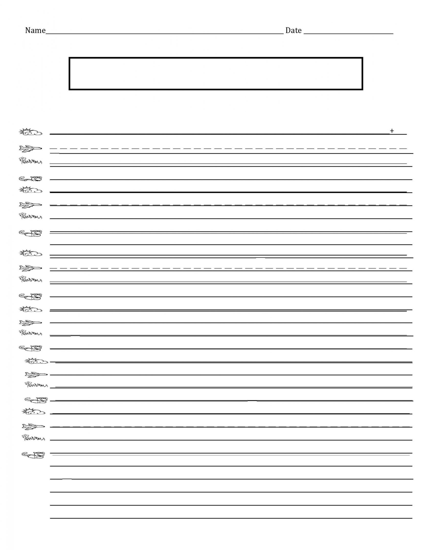 Printable Lined Paper Templates ᐅ TemplateLab - FREE Printables - Free Lined Paper Printable