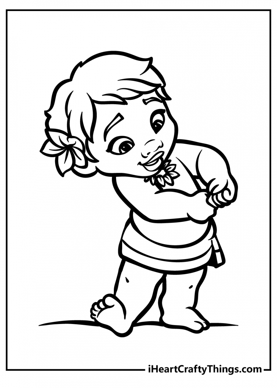Printable Moana Coloring Pages (Updated ) - FREE Printables - Free Printable Moana Coloring Pages