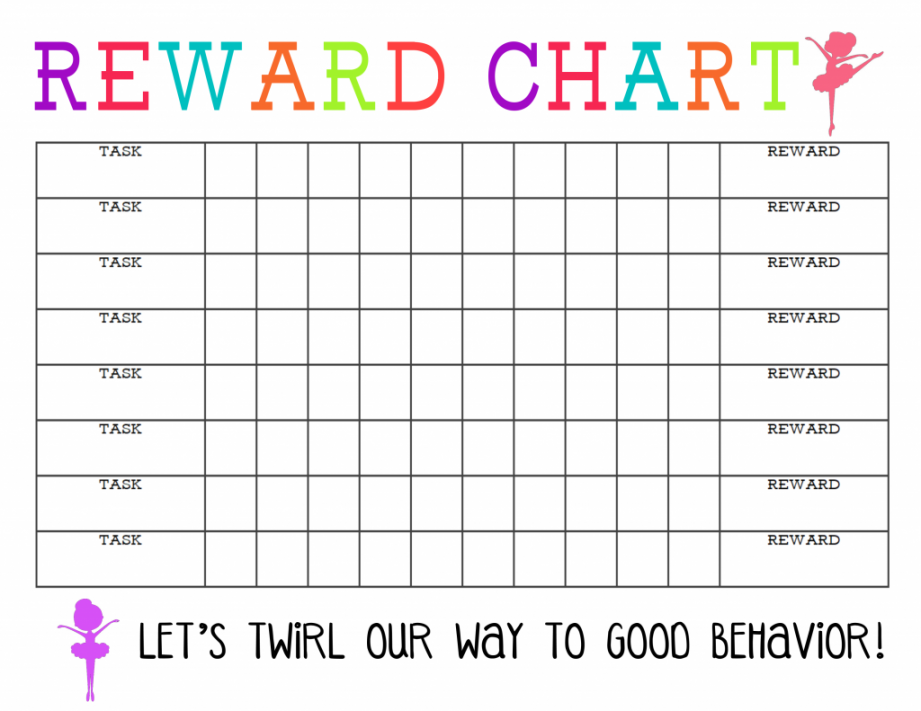 Printable Reward Chart - The Girl Creative - FREE Printables - Free Printable Sticker Chart