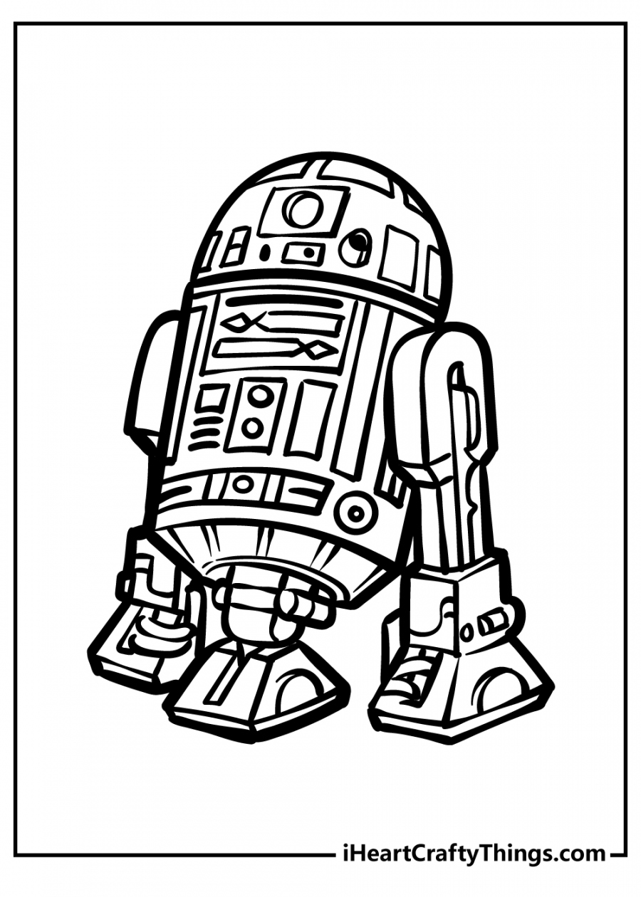 Printable Star Wars Coloring Pages (Updated ) - FREE Printables - Star Wars Coloring Pages Printable Free