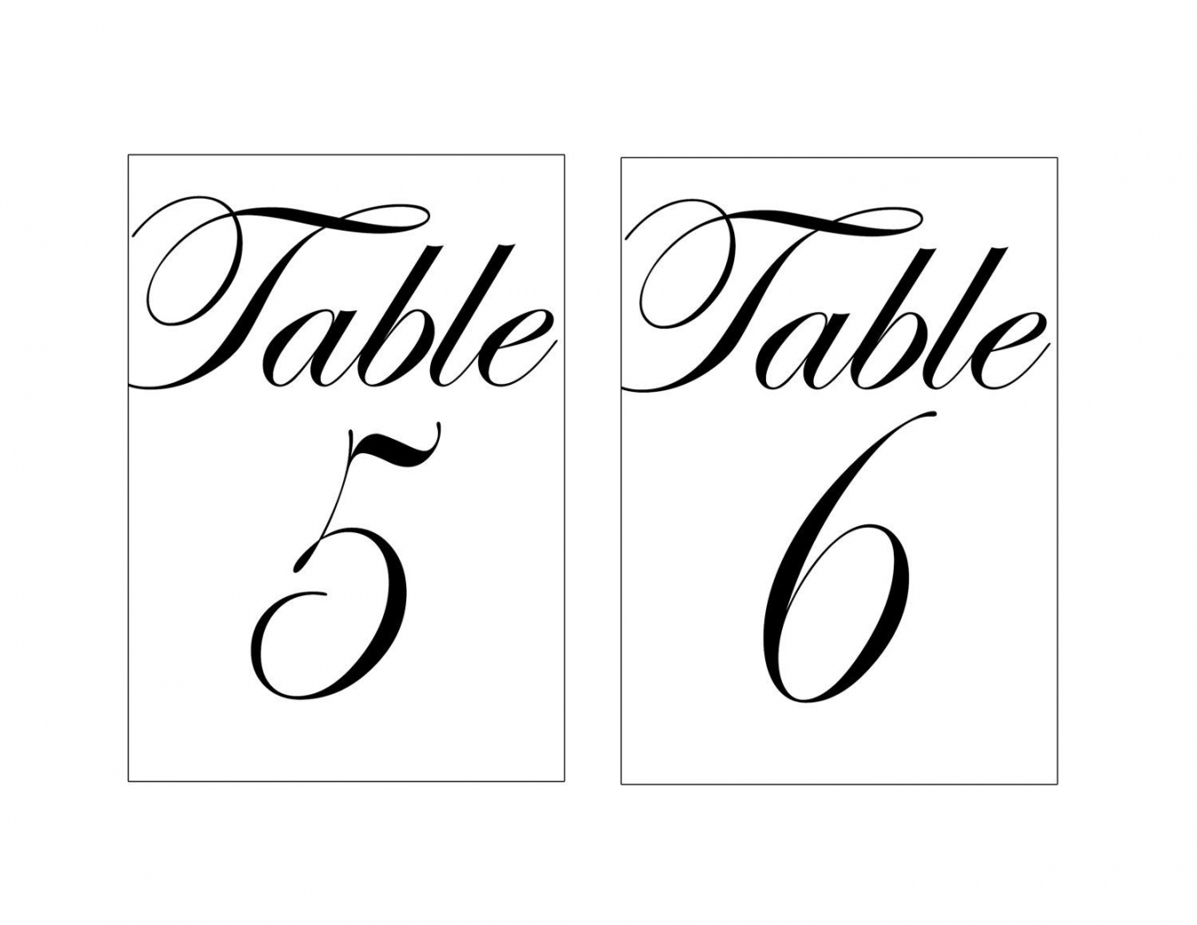 Printable+Table+Number+Templates  Printable table numbers  - FREE Printables - Table Numbers Free Printable