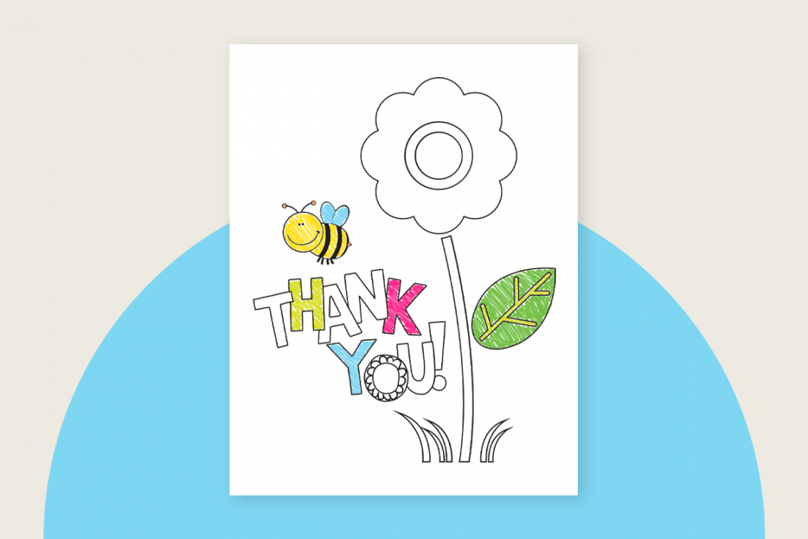 Printable Thank You Cards  Highlights for Children - FREE Printables - Free Printable Thank You Cards For Kids