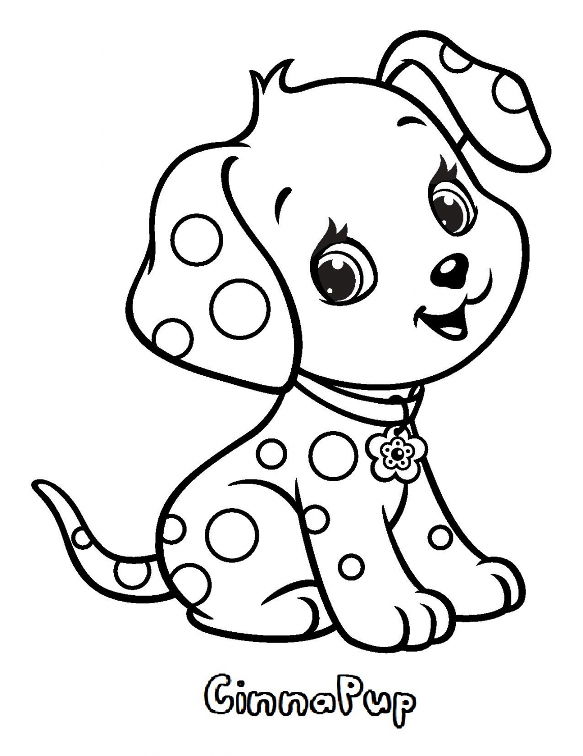 Puppy Coloring Pages - Free Printable Coloring Pages for Kids - FREE Printables - Puppy Coloring Pages Free Printable