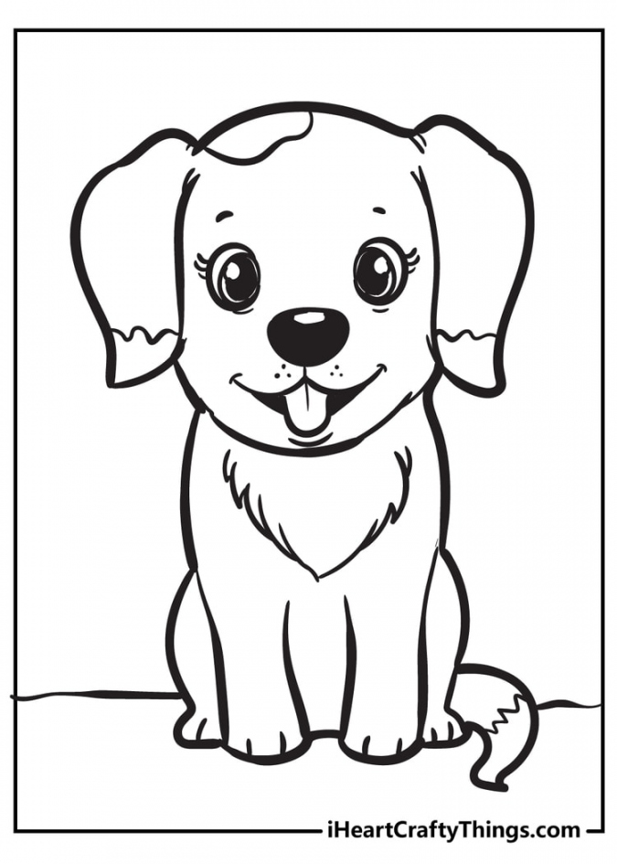 Puppy Coloring Pages - Updated  - FREE Printables - Puppy Coloring Pages Free Printable