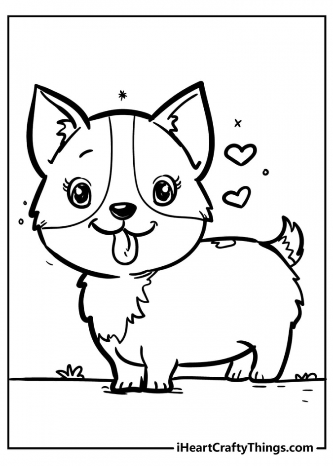 Puppy Coloring Pages - Updated  - FREE Printables - Puppy Coloring Pages Free Printable