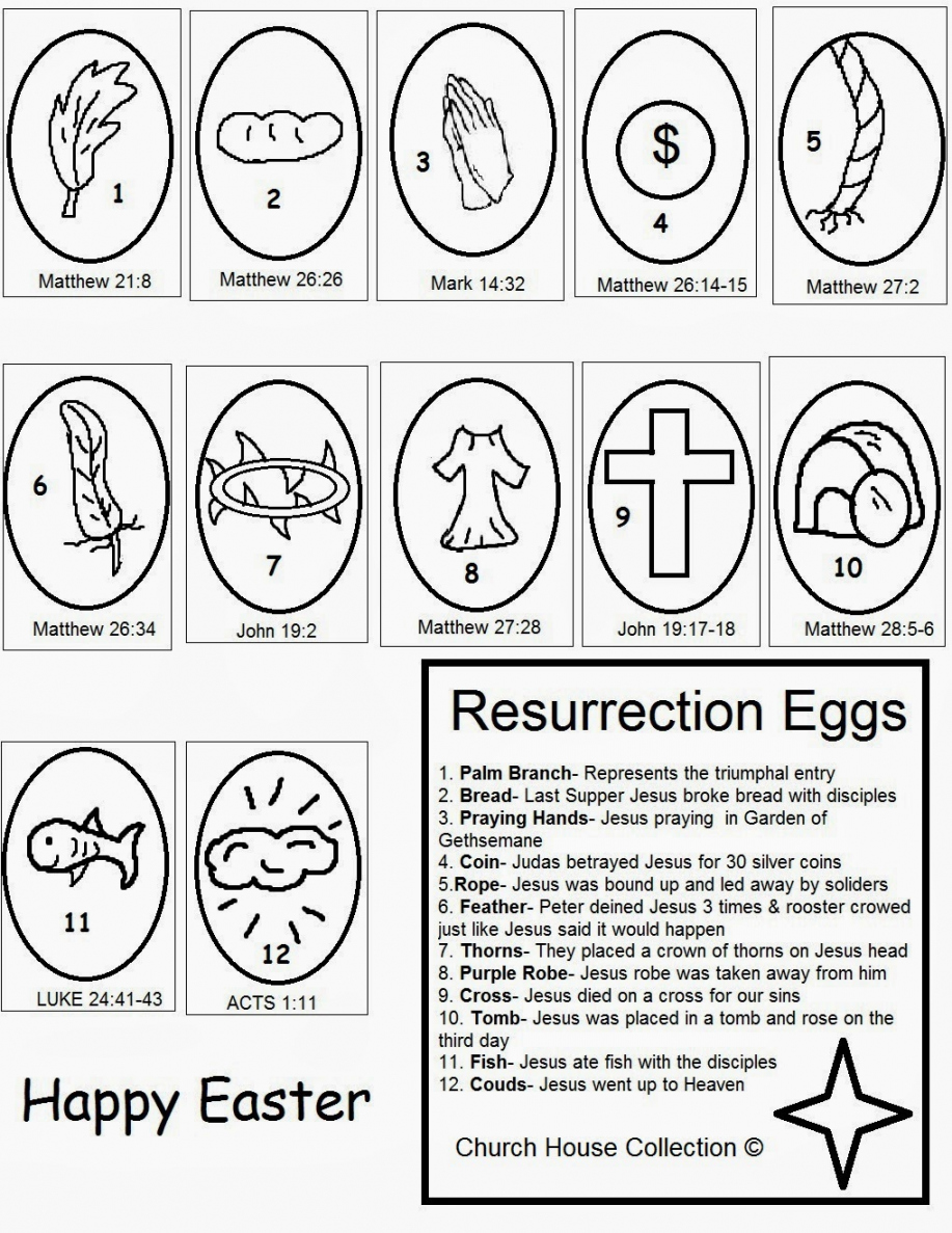 Resurrection Egg Printable - Printable Word Searches - FREE Printables - Free Printable Resurrection Eggs Story Printable