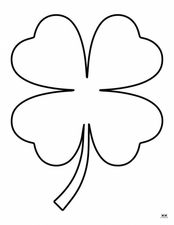 Shamrock Templates & Coloring Pages -  FREE Printables  Printabulls - FREE Printables - Free Printable Shamrock Template