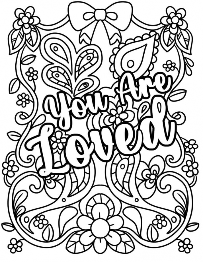 Short Inspirational Quotes Coloring Pages - Freebie Finding Mom - FREE Printables - Free Printable Coloring Pages For Adults Only Quotes