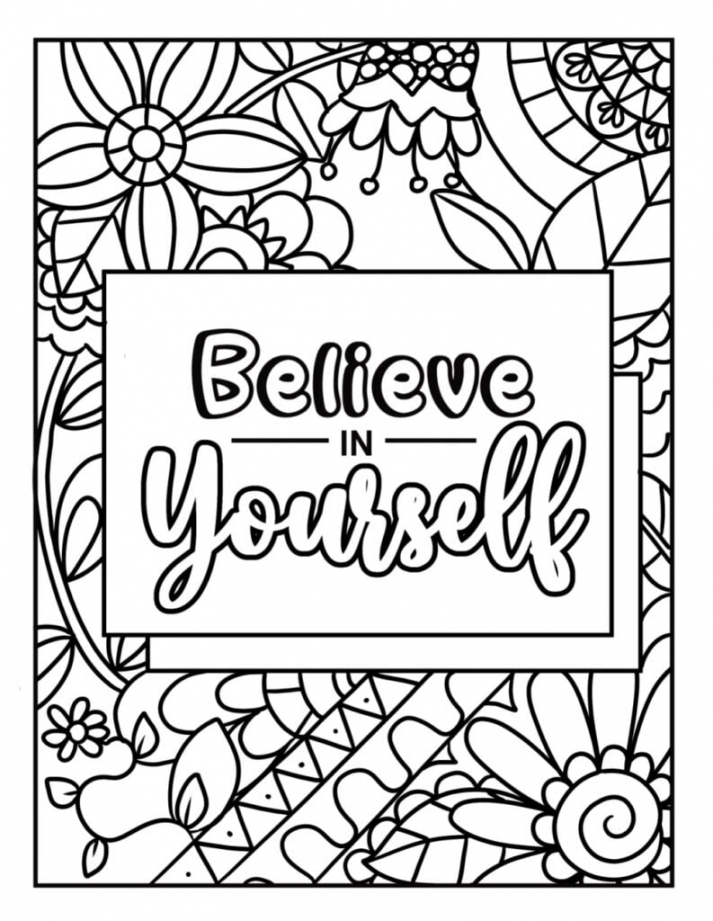 Short Inspirational Quotes Coloring Pages - Freebie Finding Mom - FREE Printables - Free Printable Coloring Pages For Adults Only Quotes