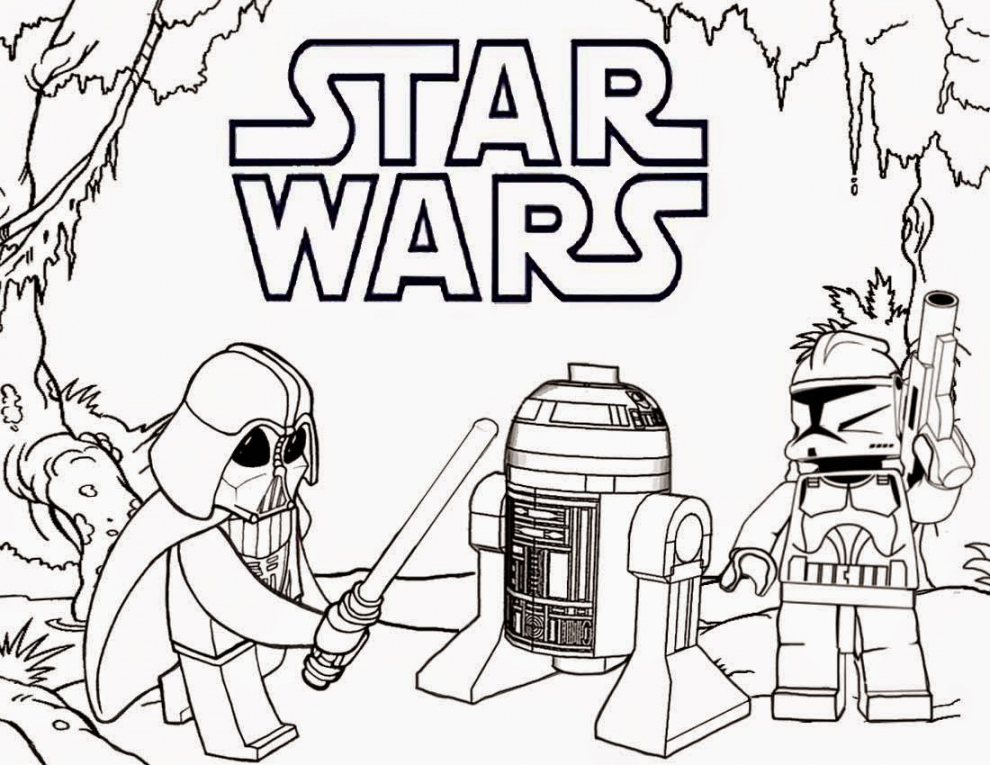 Star Wars Coloring Pages - Free Printable Star Wars Coloring Pages - FREE Printables - Star Wars Coloring Pages Printable Free