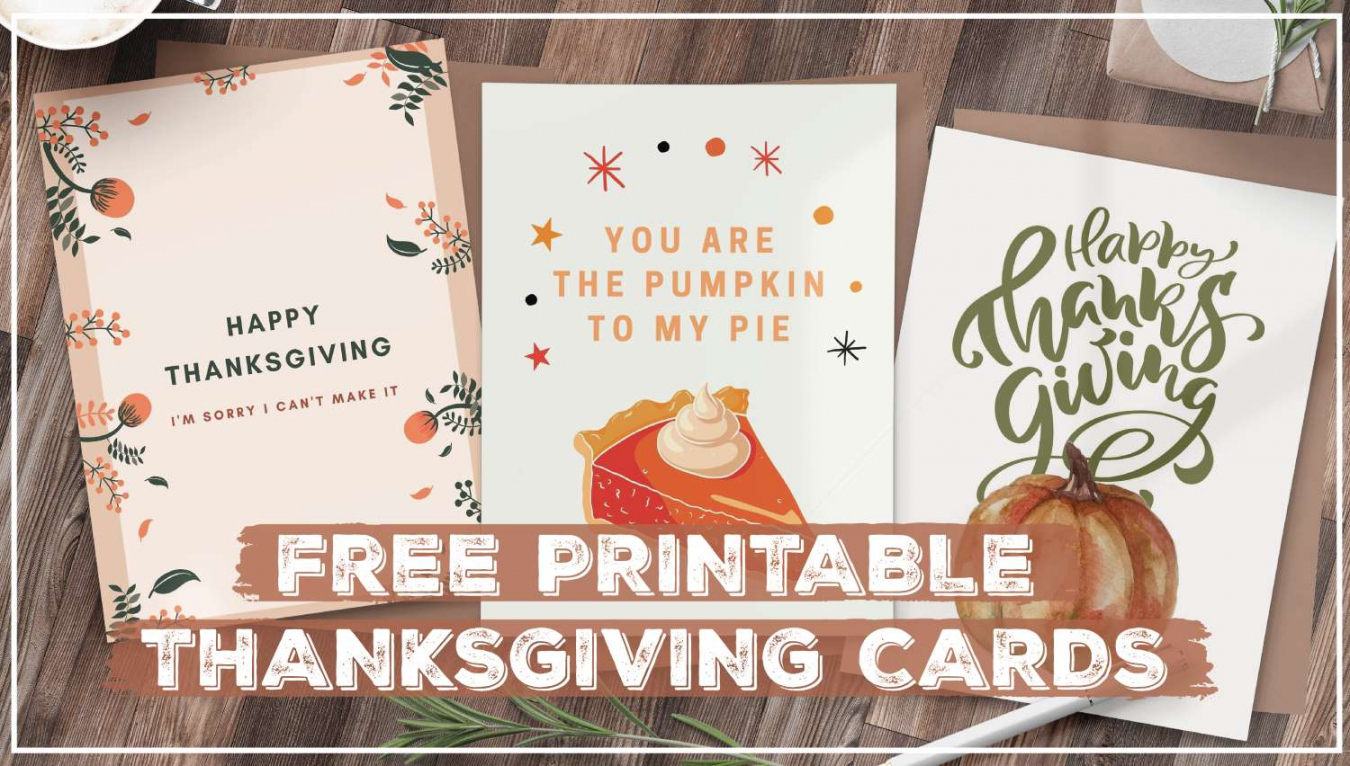 Thanksgiving Cards - Free Printables To Send A Thanksgiving Greeting - FREE Printables - Free Printable Thanksgiving Cards