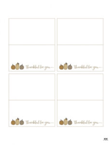 free printable editable thanksgiving place cards - FREE Printable HQ