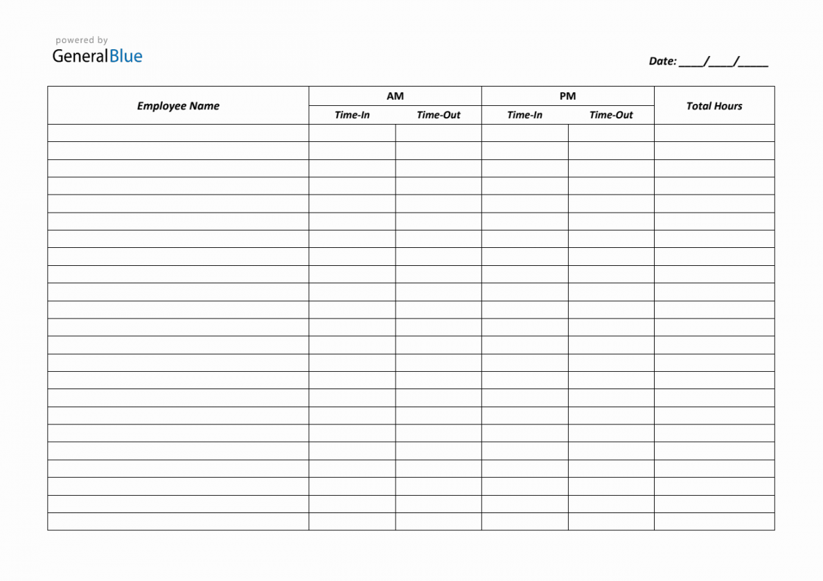 Timesheet Templates - FREE Printables - Free Printable Weekly Time Sheets