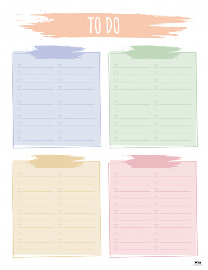 To Do Lists -  FREE Printables  Printabulls - FREE Printables - Printable To Do List Free