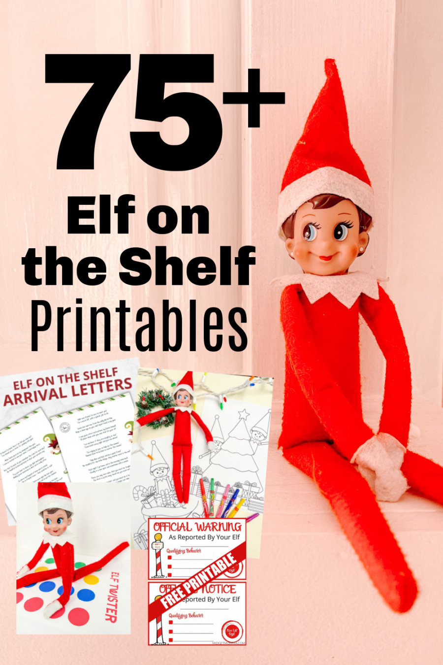 Ultimate List of FREE Elf on the Shelf Printables - Over   - FREE Printables - Free Printable Elf On The Shelf