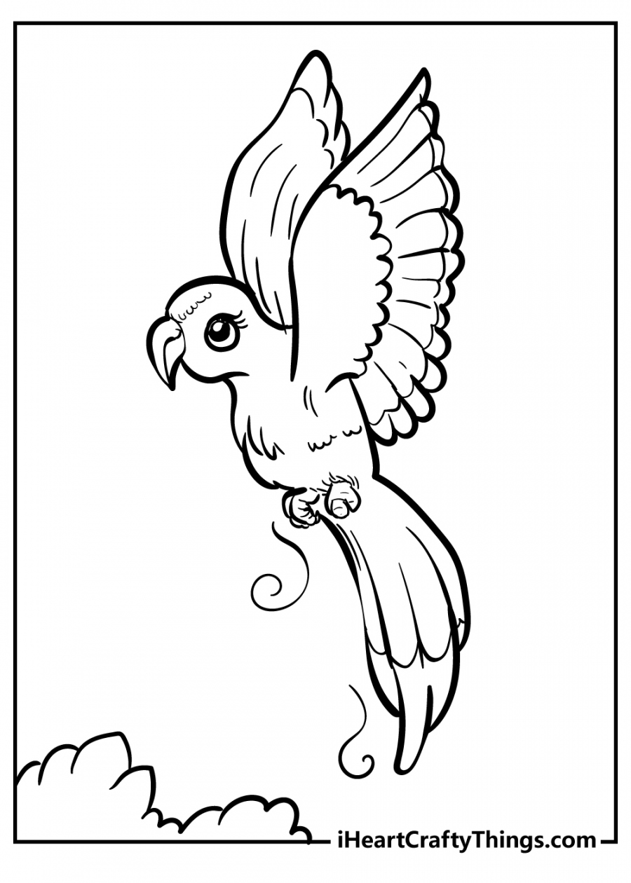 Unique Bird Coloring Pages (Updated ) - FREE Printables - Free Printable Bird Coloring Pages