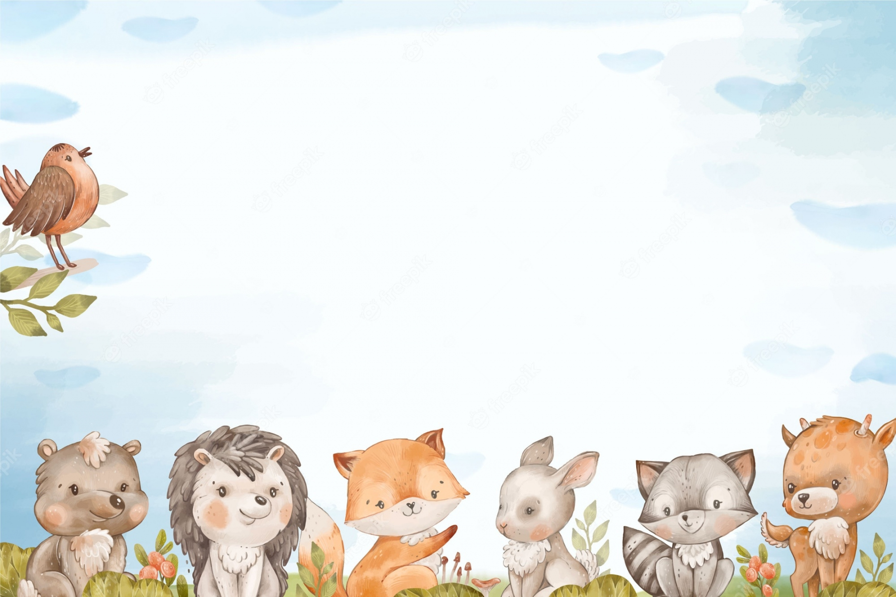 Woodland Animals Images - Free Download on Freepik - FREE Printables - Printable Free Woodland Animal Clipart