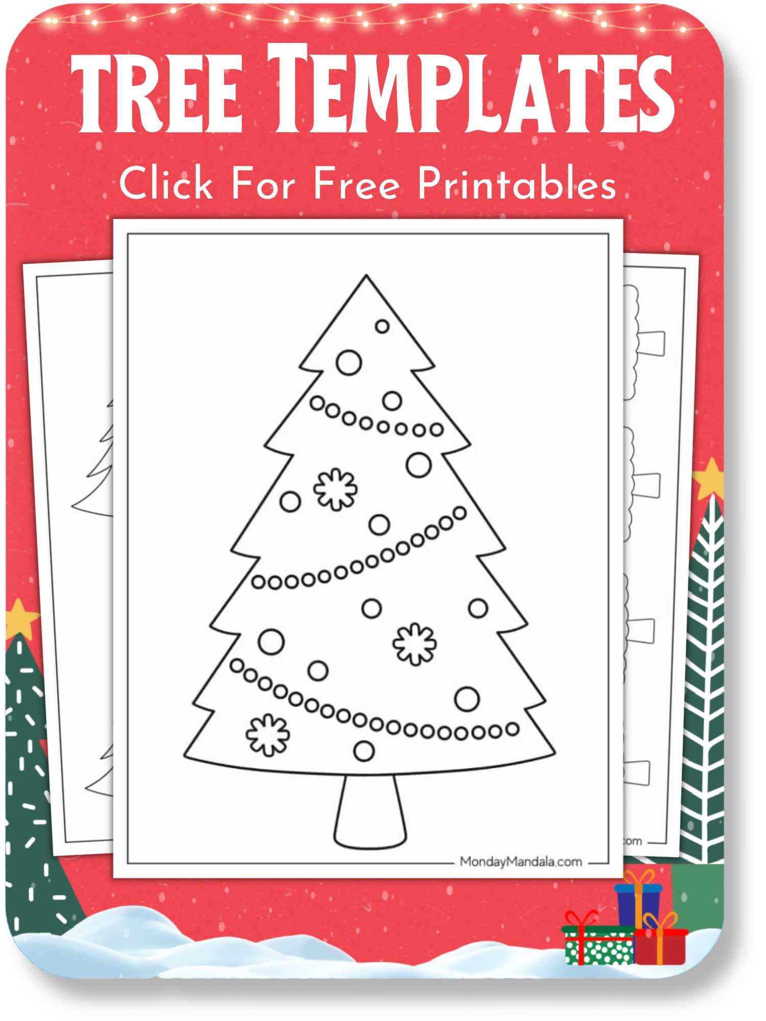 1,000 Christmas Printables (Free &amp;amp; Original Pdfs) within Free Printable Christmas Photos