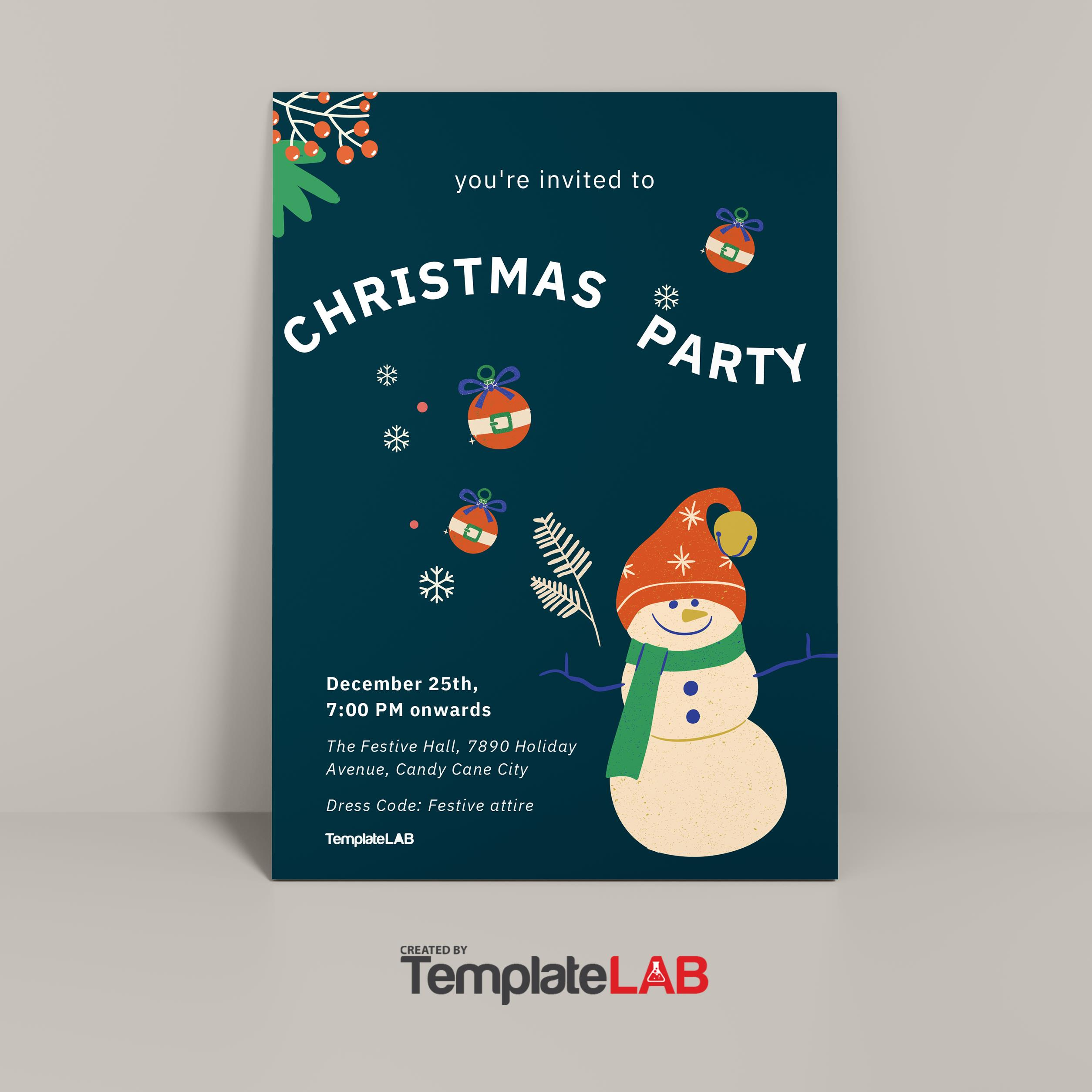 18 Free Christmas Flyer Templates [Word, Pdf, Psd] inside Free Printable Christmas Flyer Templates Word