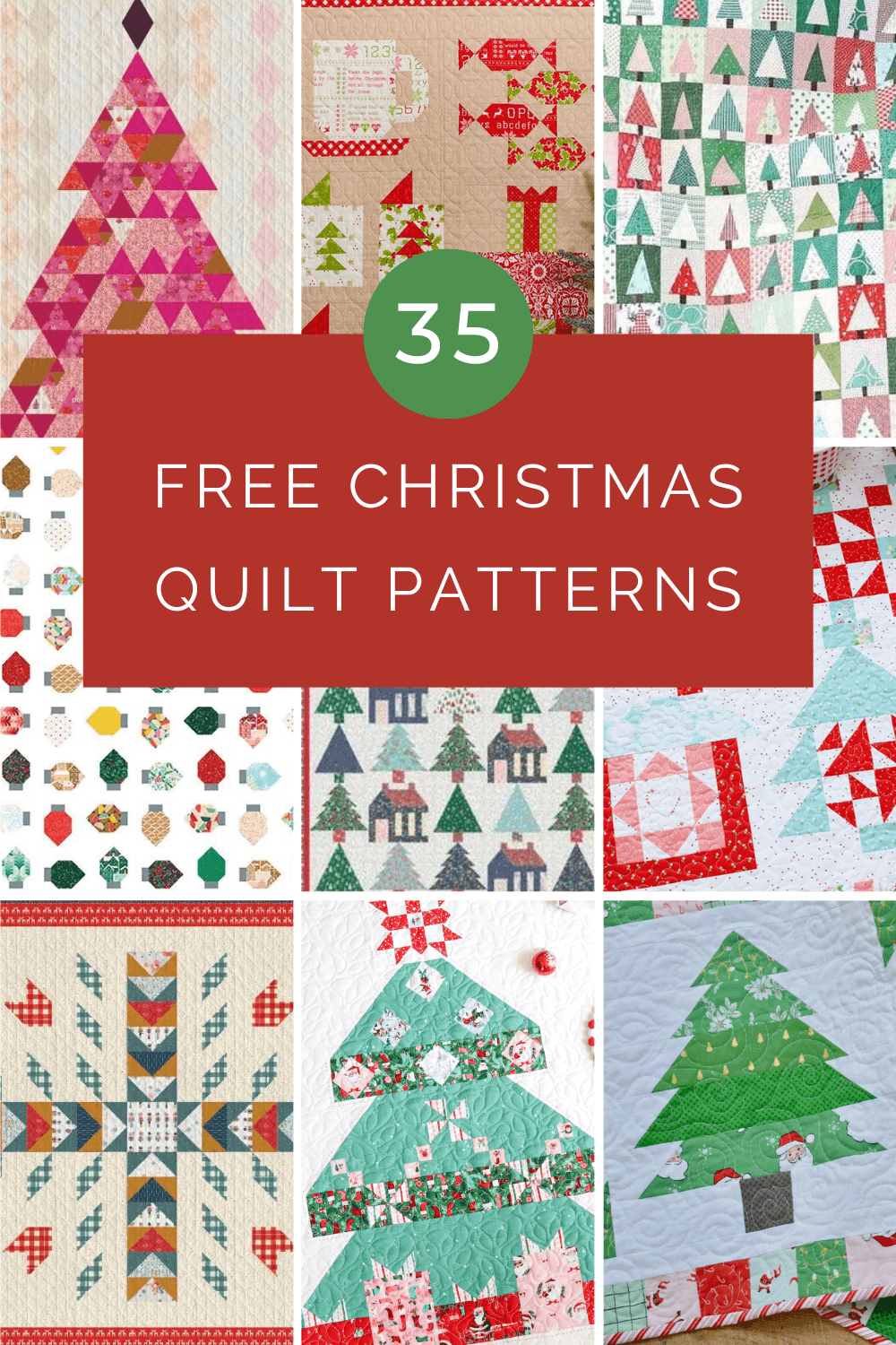 35 Totally Free Christmas Quilt Patterns intended for Free Printable Christmas Quilt Patterns Free