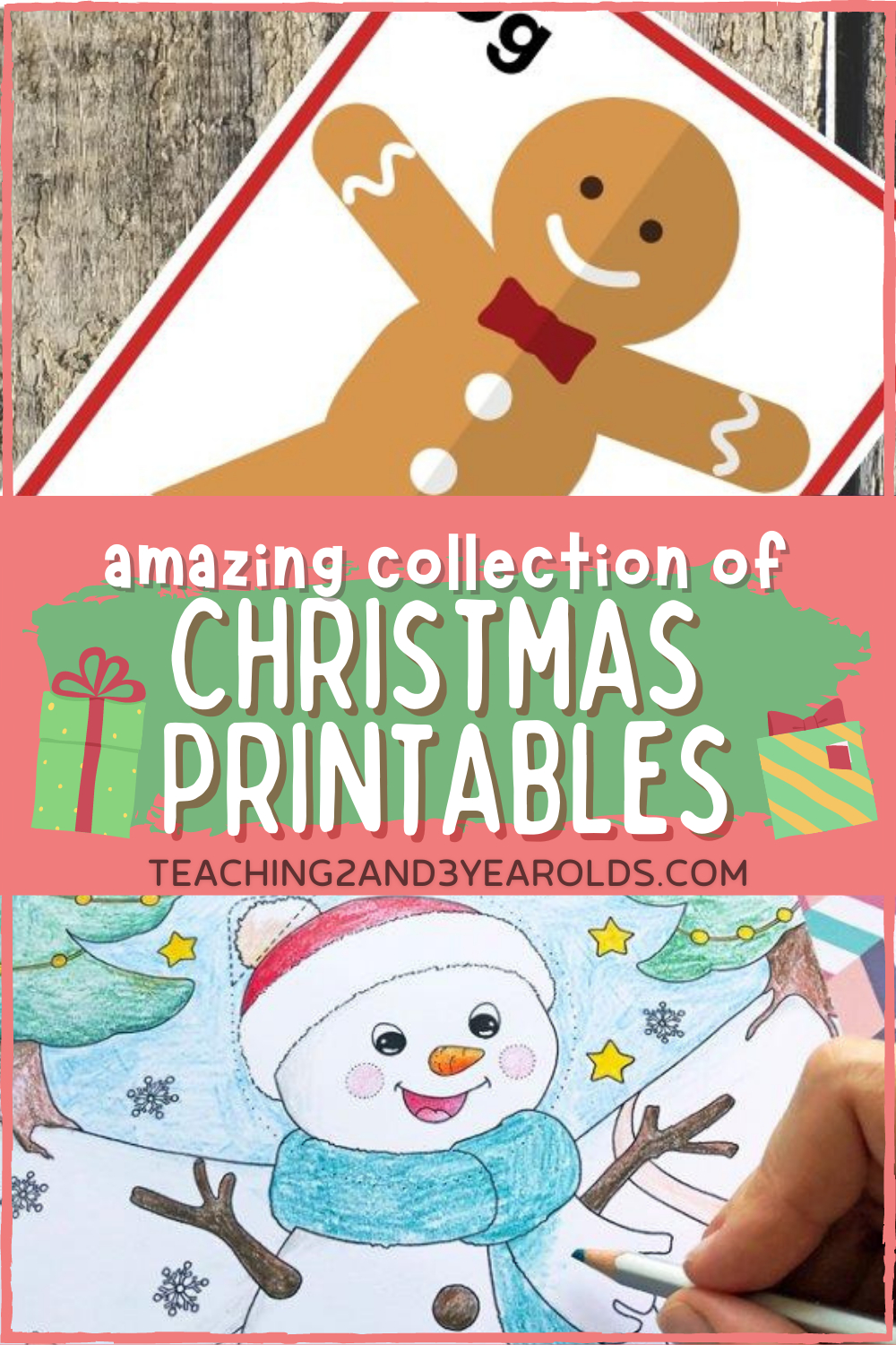 Amazing Collection Of Free Christmas Printables For Toddlers And in Free Preschool Christmas Printables