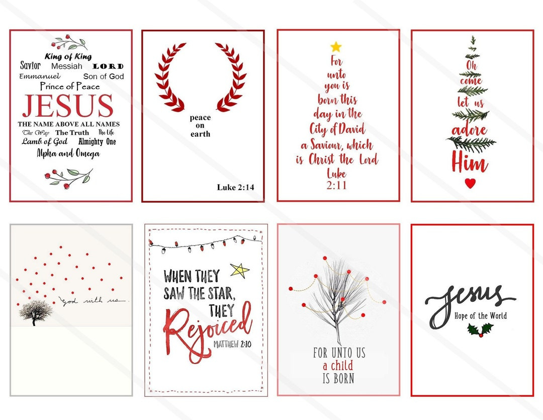 Chistmas Bible Verses Stickers Printable Download Scripture Art within Printable Christmas Bible Verse