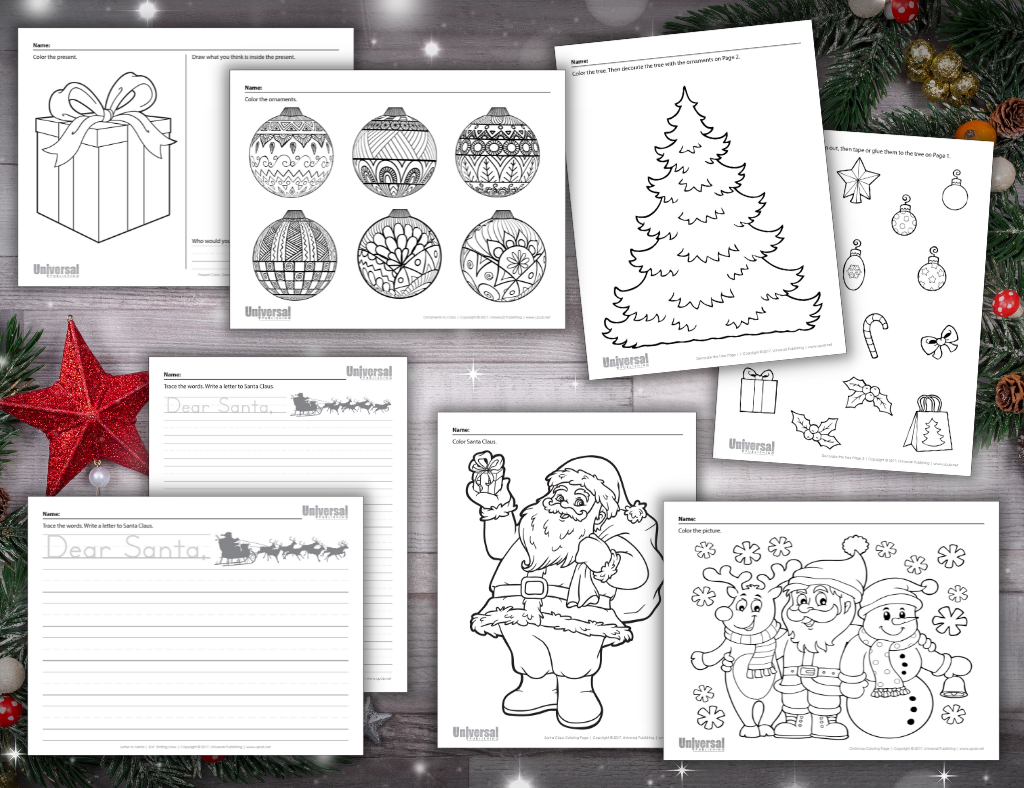 Christmas Activities | Free Printables - Universal Publishing Blog with regard to Christmas Activities Free Printable